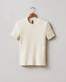Women's Luxe Rib Crew Tee - Sand